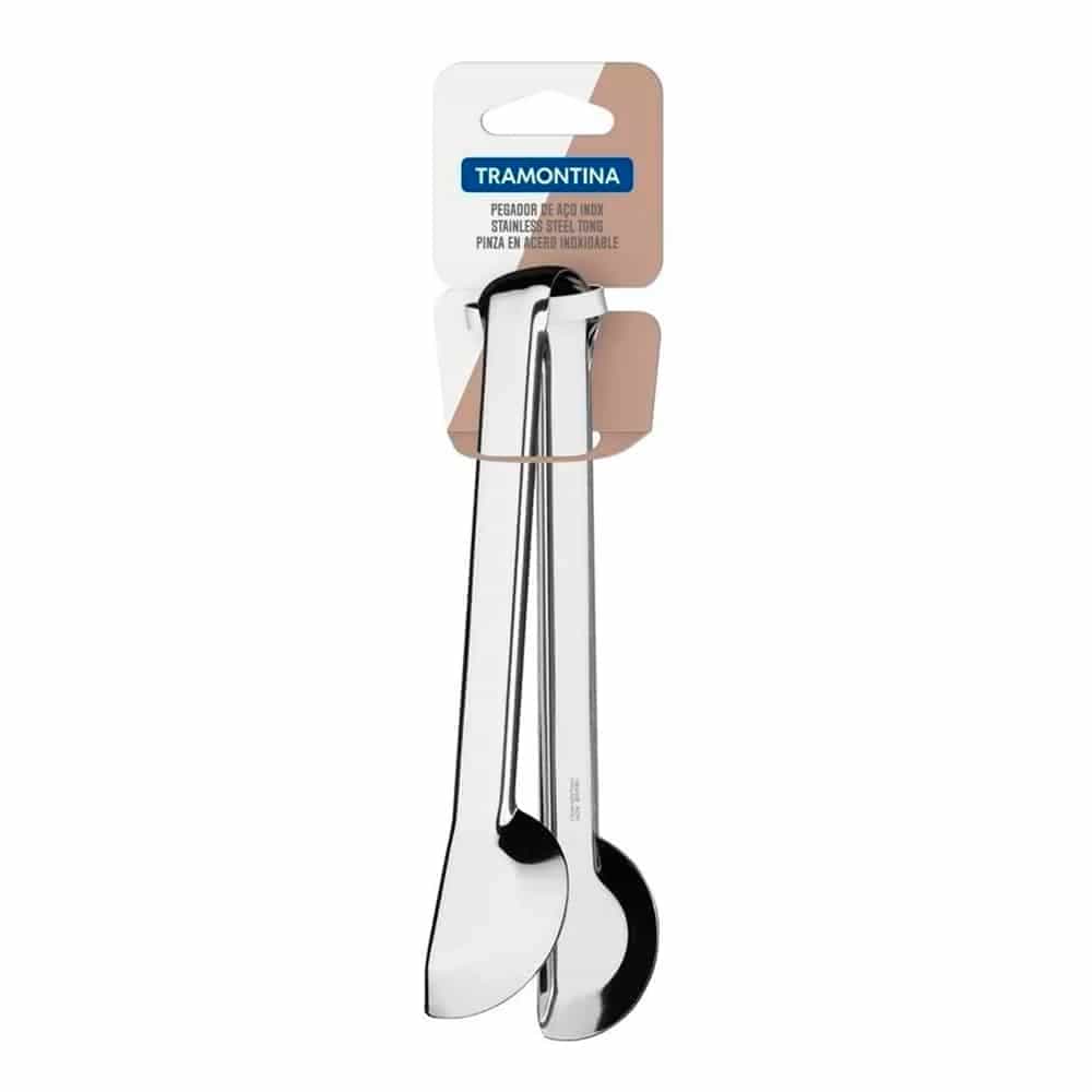 Pinza para hielo Tramontina Utility de acero inoxidable 18 cm