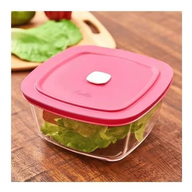 Tupper Vidrio Marinex 2000 Ml Bowl Con Tapa — miniatura 5