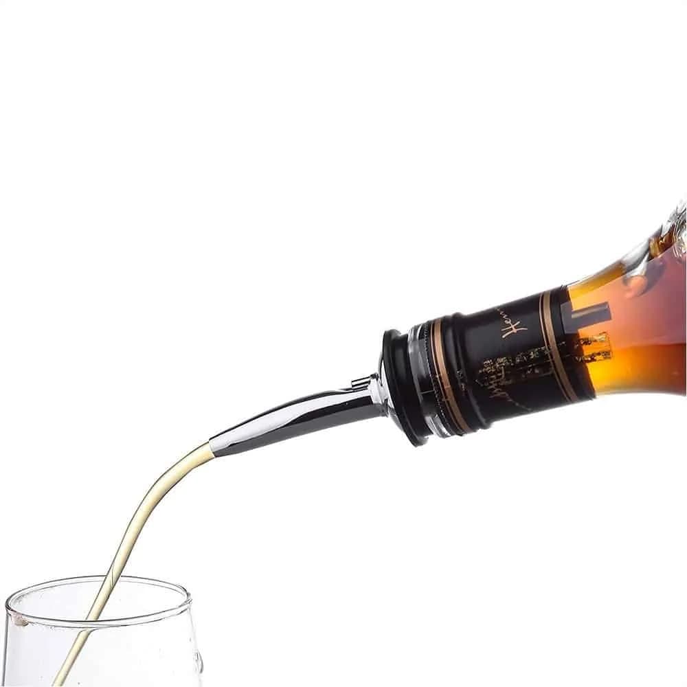 Pico Vertedor Para Botella Barman Aceite Acero Inoxidable — miniatura 4