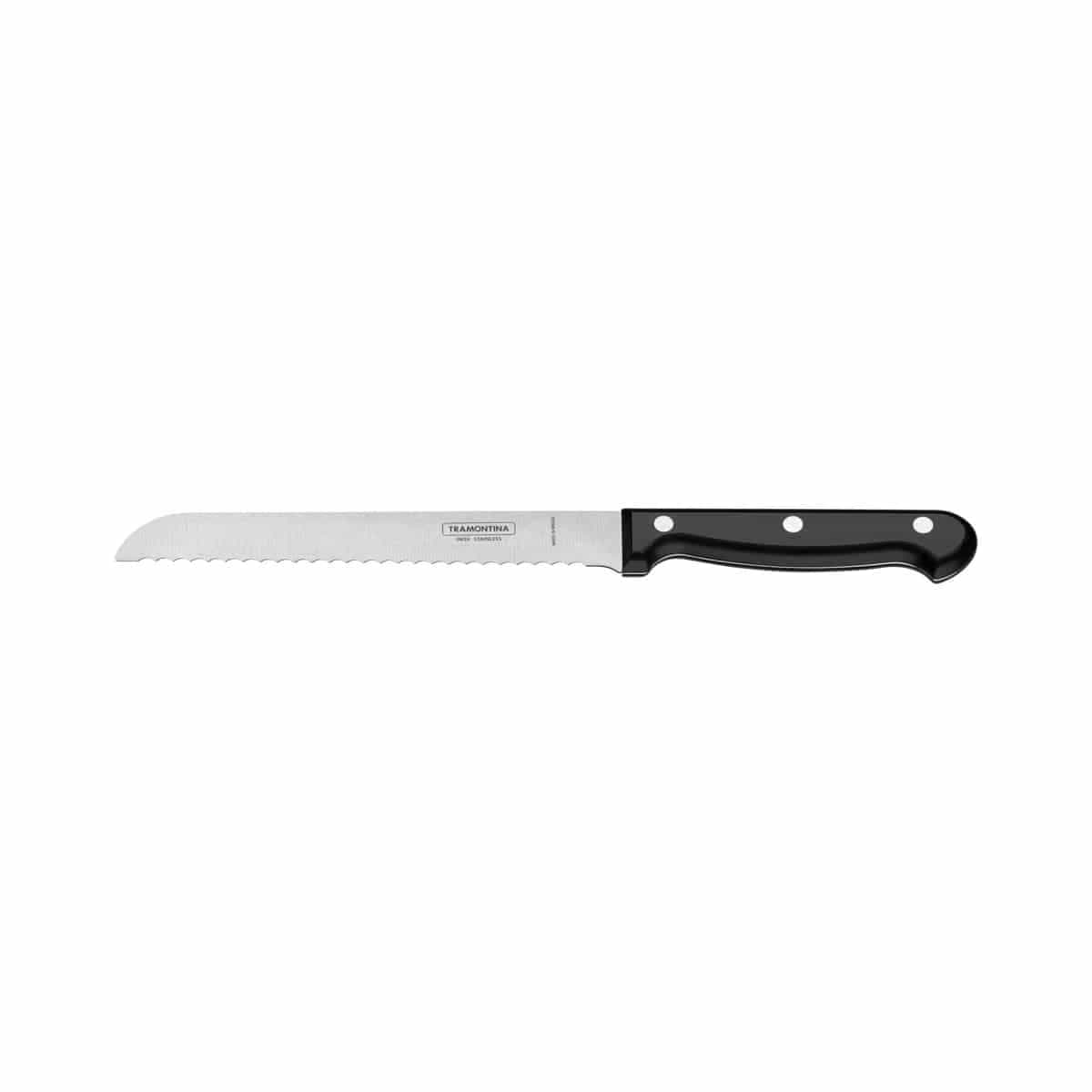 Cuchillo para pan Tramontina Ultracorte de acero inoxidable 7 pulgadas