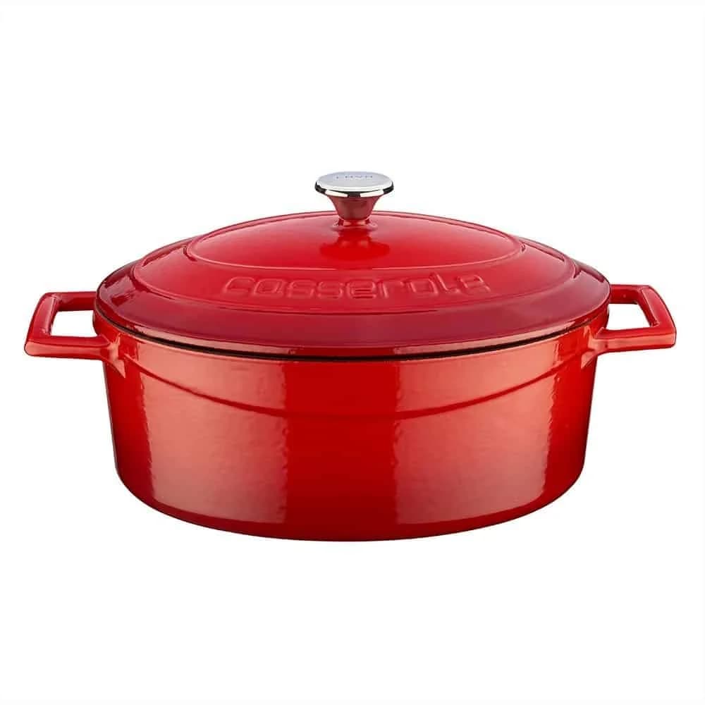 Cacerola Olla Lava Esmaltada Hierro Fundido 27 Cm 4 Litros — imagen 1 de 3