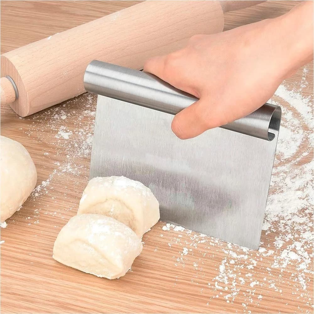Cortador De Masa Pala Espatula Reposteria Acero Inox — miniatura 2