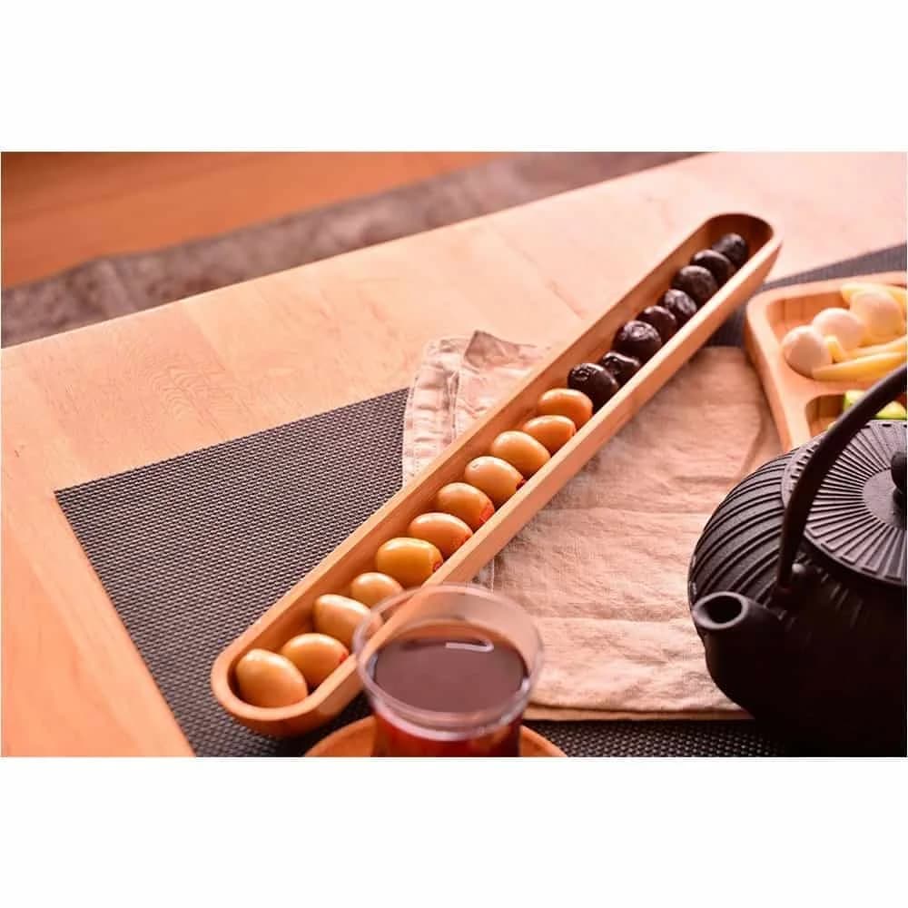 Plato De Bambu Copetinero 40 Cm Bambum Luiz — miniatura 2