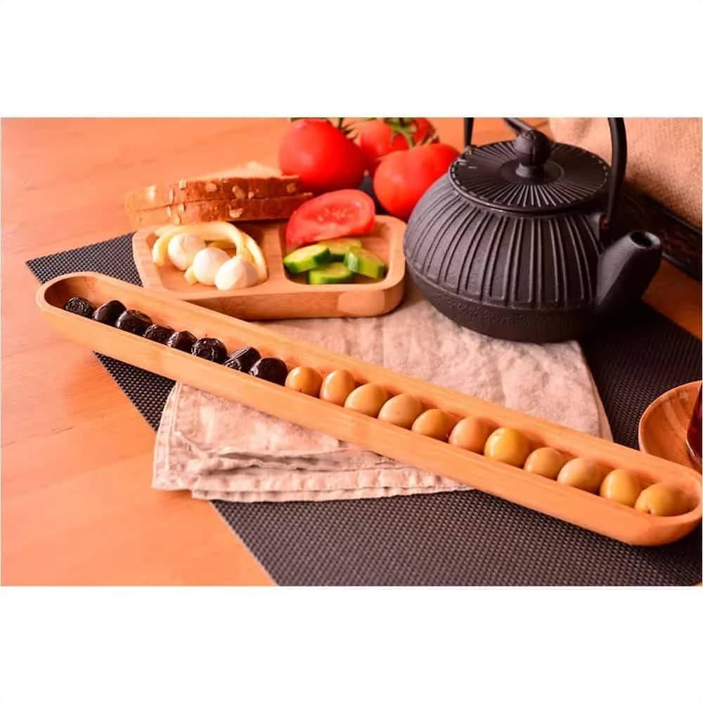 Plato De Bambu Copetinero 40 Cm Bambum Luiz — miniatura 3