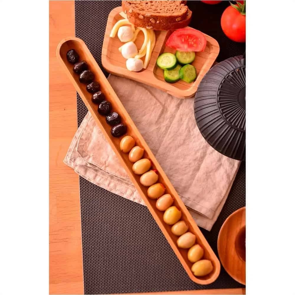 Plato De Bambu Copetinero 40 Cm Bambum Luiz — miniatura 4