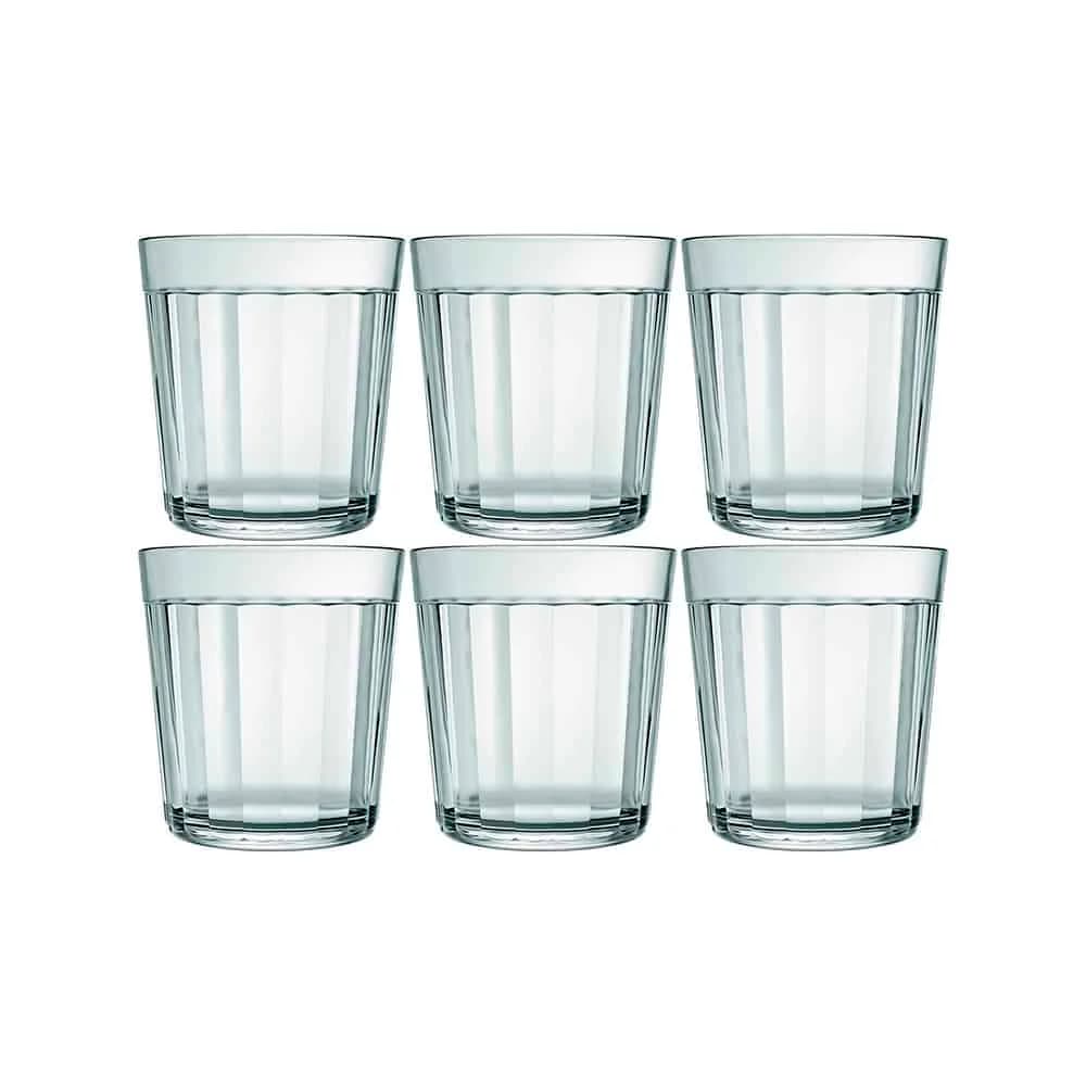 Vaso Vidrio Nadir Agua 300 Ml Americano X6 Unid. — imagen 1 de 2