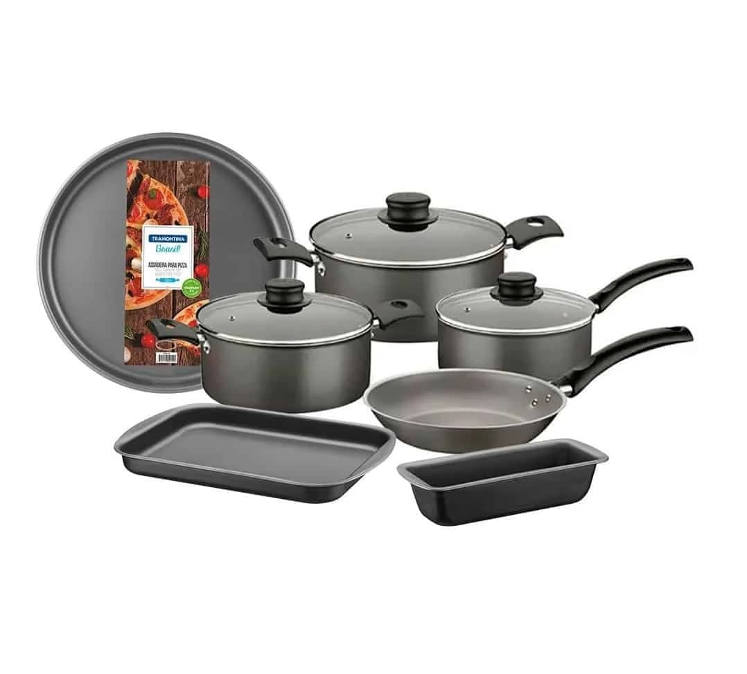 Bateria De Cocina Tramontina Ollas Asadera Molde De Pan — imagen 1 de 1