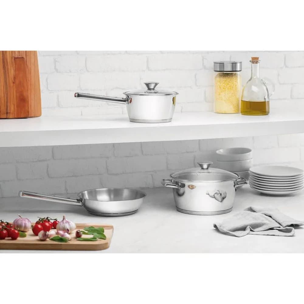 Juego De Ollas Tramontina Cocina Allegra 3 Piezas Induccion — imagen 3 de 3