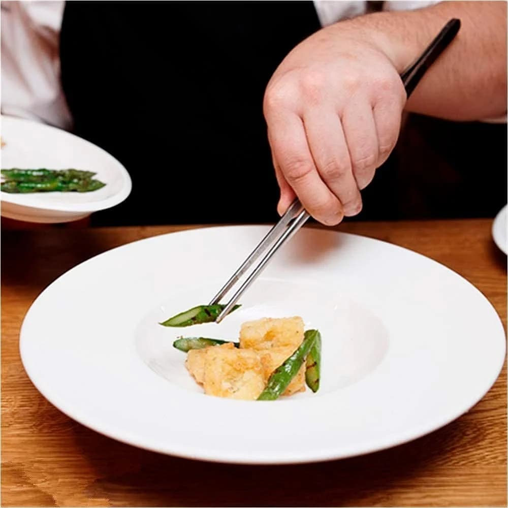 Pinza De Precision Sushi Gastronomia 32 Cm Acero Inoxidable — miniatura 2