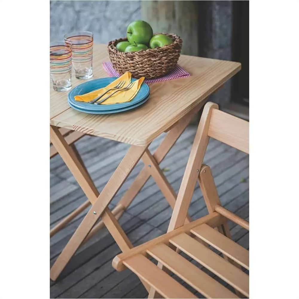 Juego Mueble De Jardin Tramontina Lile 3 Piezas Mesa Silla — miniatura 2