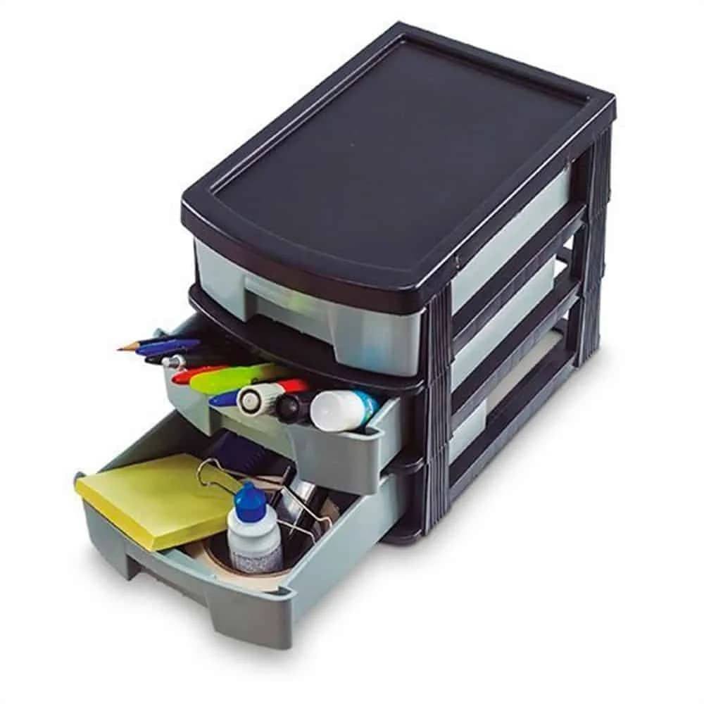 Organizador Estantes 3 Niveles 28 X 18,3 X 22, 4 Cm Plastico — imagen 1 de 1