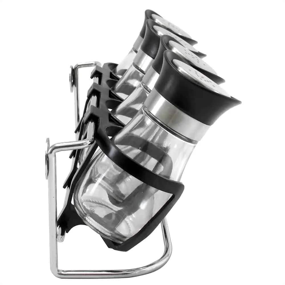 Especiero Con Soporte 4 Frasco Apto Para Colgar Grupo Dos — imagen 3 de 5