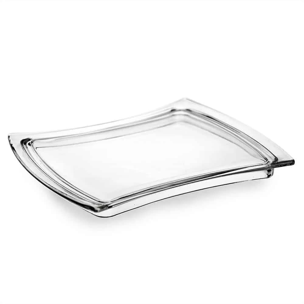 Plato Para Torta Vidrio Fuente Bandeja 30 Cm Grupo Dos — miniatura 2