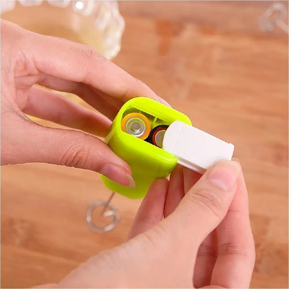 Batidor De Leche Capuccino Cafe Creador De Espuma Electrico — miniatura 3