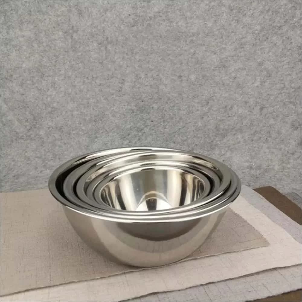 Bowl Recipiente Acero Inoxidable 28 Cm Grupo Dos — miniatura 2