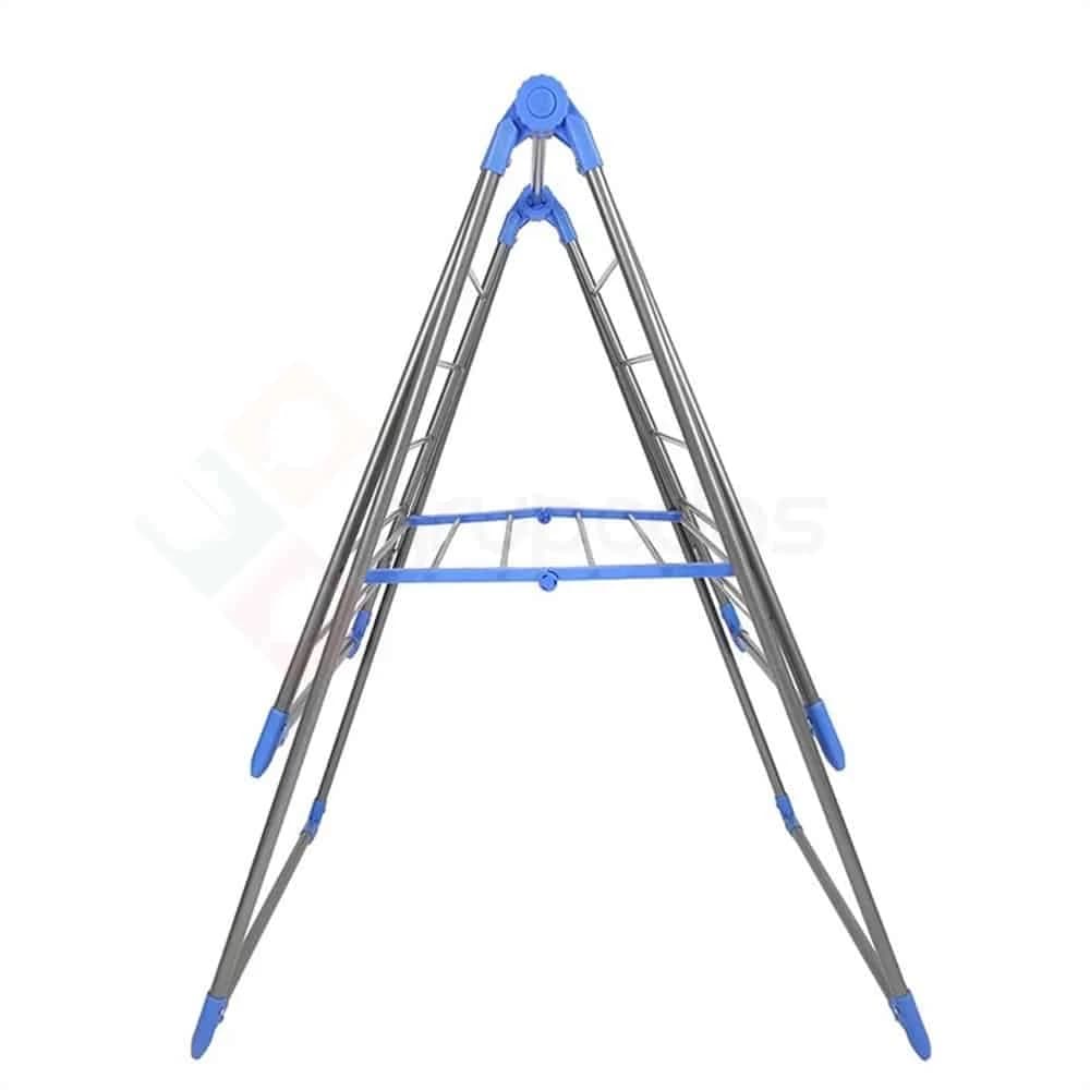 Tendedero Para Ropa De Pie Plegable Tender Acero Inoxidable — miniatura 5