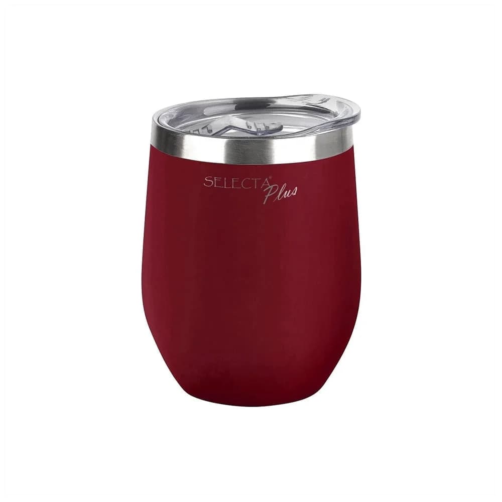 Vaso Mate Termico Con Tapa Acero Inoxidable 350 Ml Grupo Dos — imagen 1 de 7
