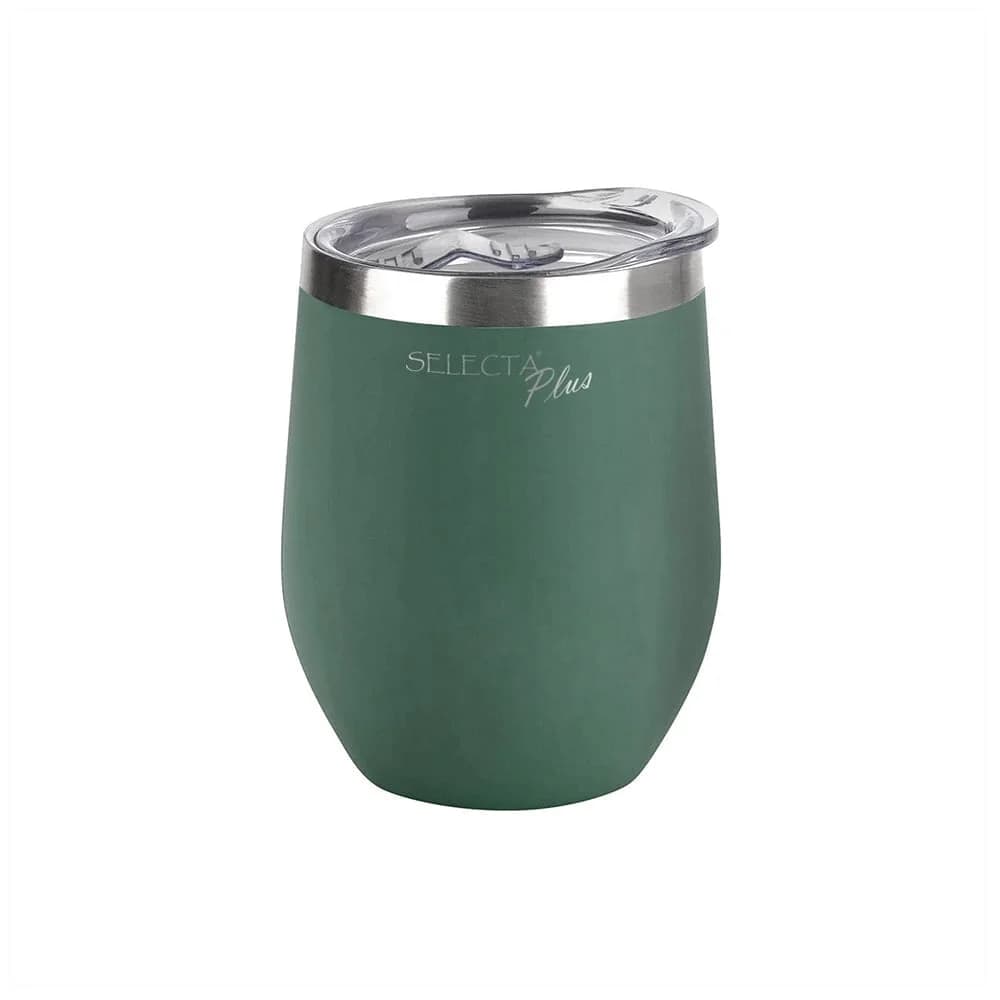 Vaso Mate Termico Con Tapa Acero Inoxidable 350 Ml Grupo Dos — miniatura 2