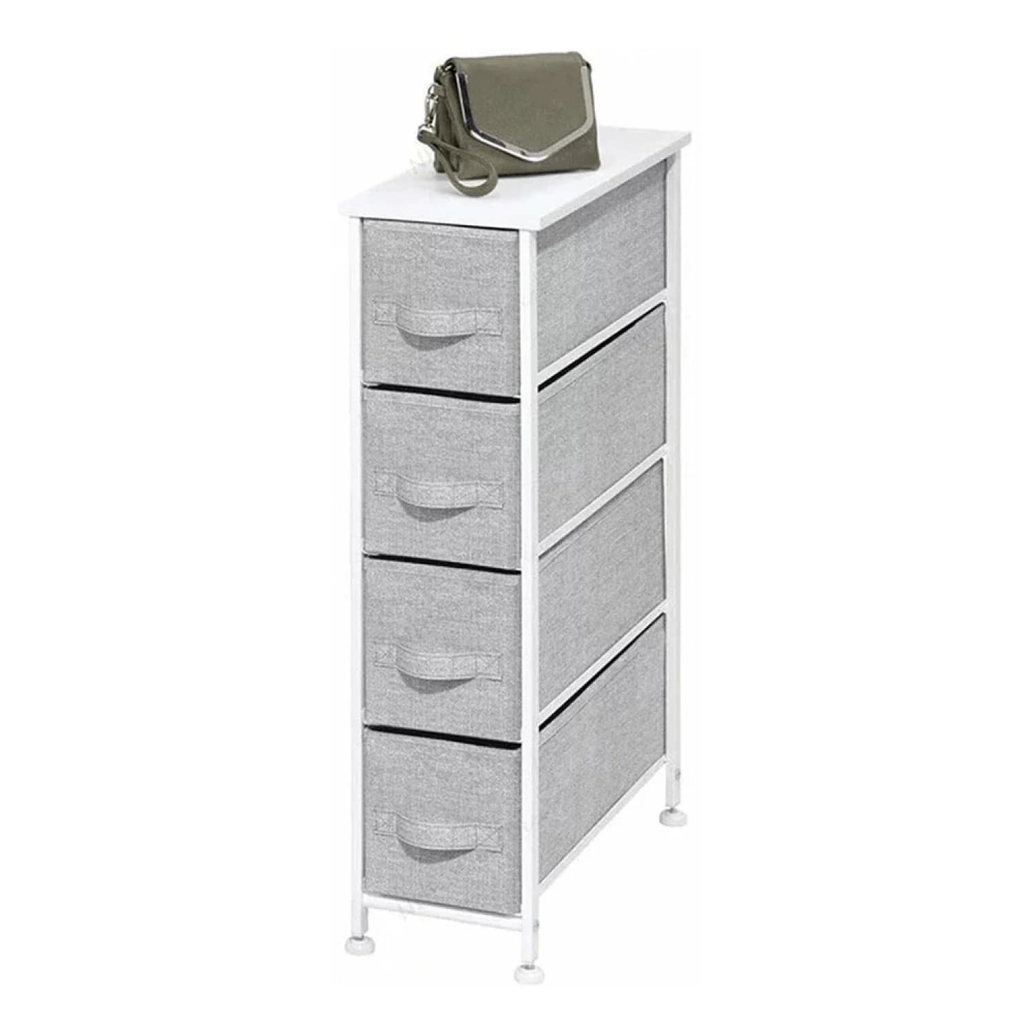Mueble Organizador Tela Y Acero 4 Cestos Cajones Grupo Dos — imagen 1 de 4