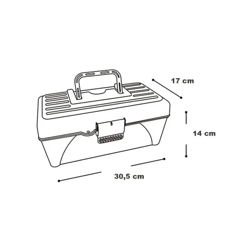 Caja De Herramientas Valija Plastico Economica Grupo Dos — miniatura 2