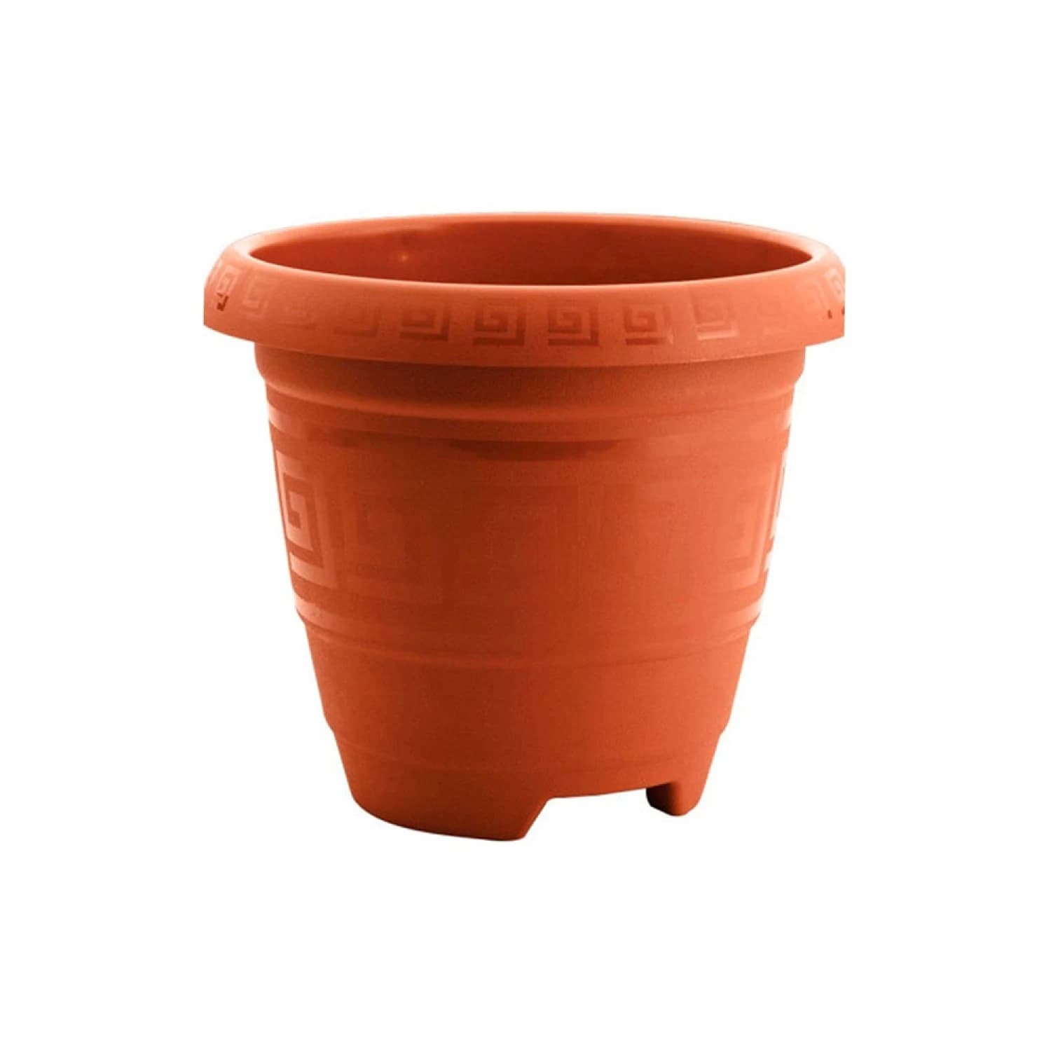 Maceta Redonda Para Plantas Macetero Jardin 26 L Terracota — imagen 1 de 2