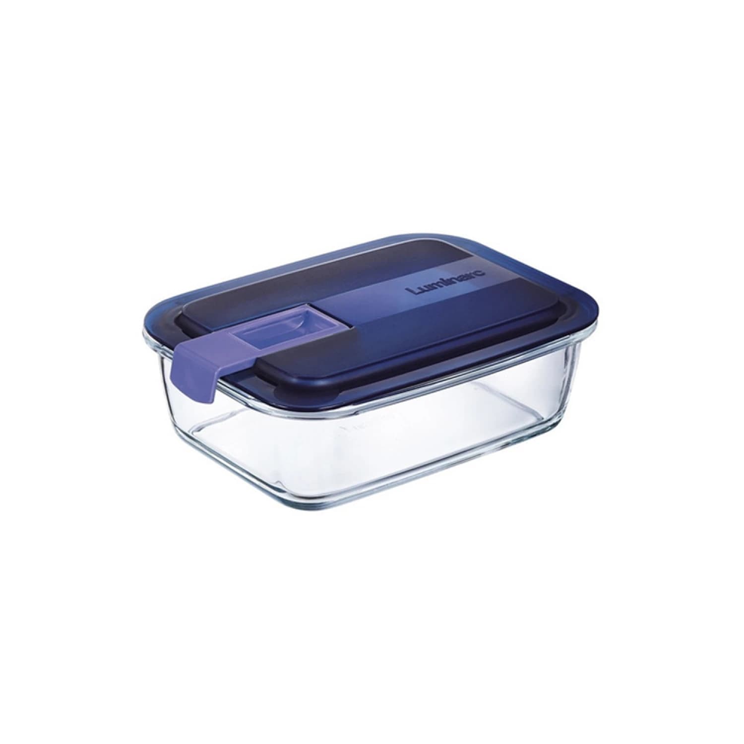 Tupper De Vidrio Hermetico Rectangular Luminarc 800 Ml — imagen 1 de 2