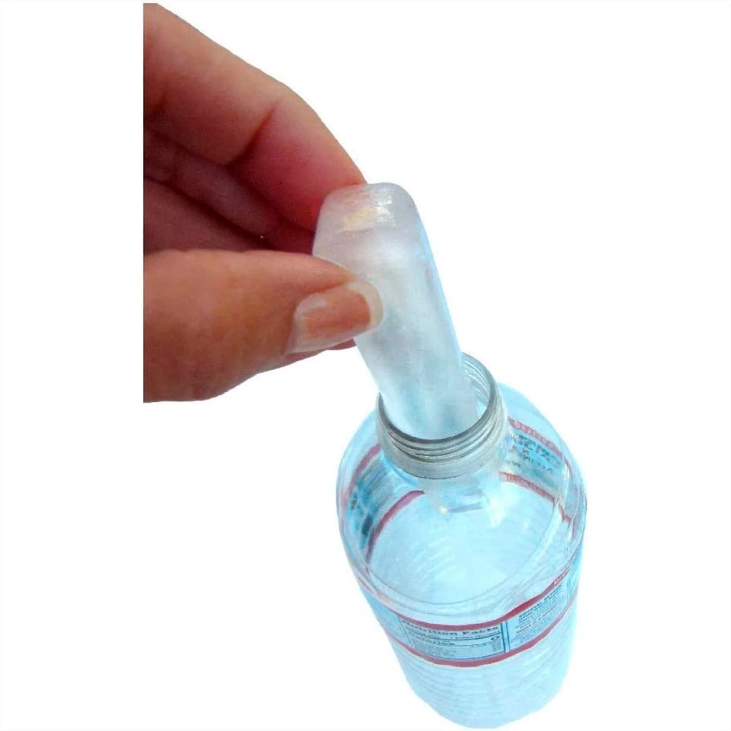 Cubetera Con Fondo De Silicona Hielo Para Botellas Hielera — imagen 3 de 5
