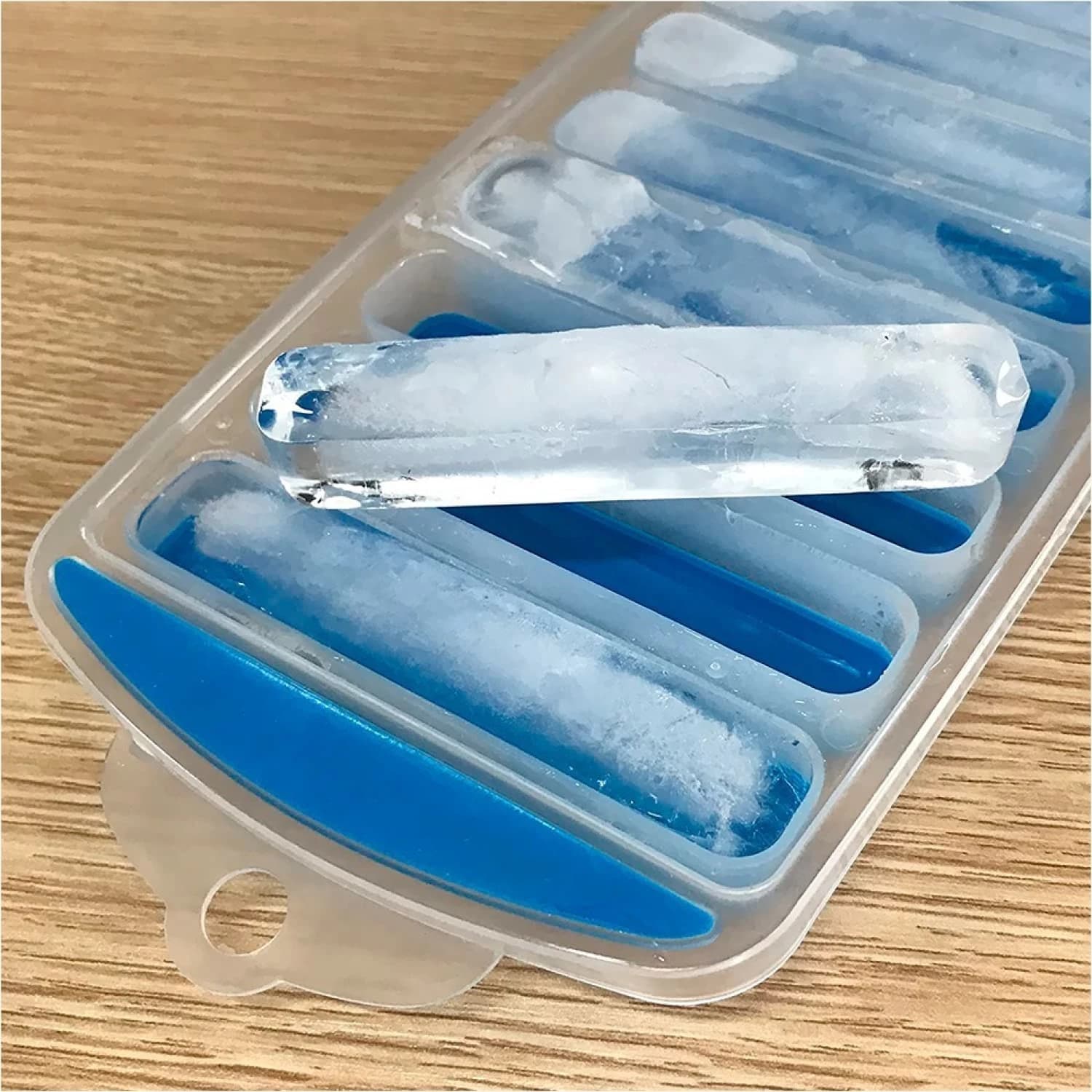Cubetera Con Fondo De Silicona Hielo Para Botellas Hielera — imagen 5 de 5