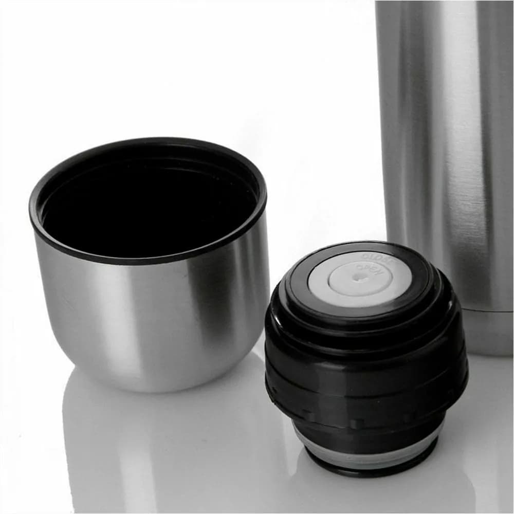 Mini Termo Bala 500 Ml Acero Inoxidable Frio Calor Tapon — imagen 2 de 3