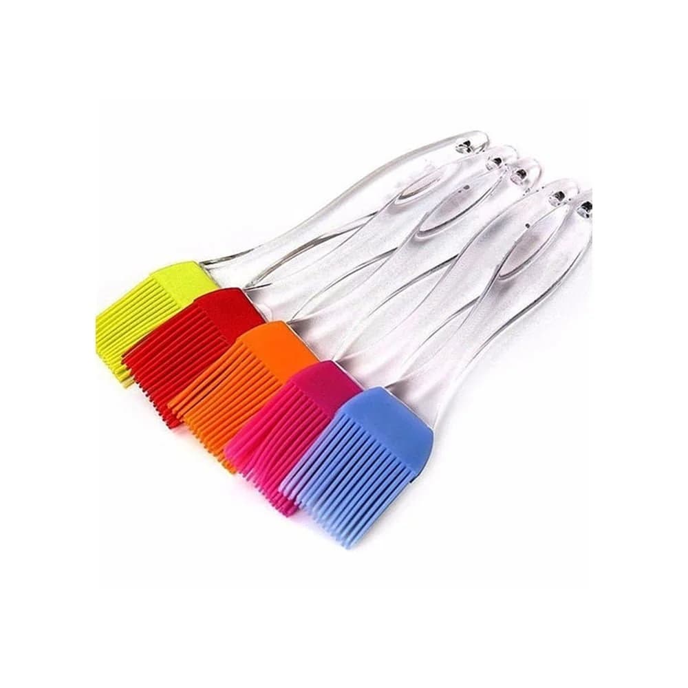 Pincel De Silicona Cocina Plastico 20 Cm Colores — imagen 2 de 2