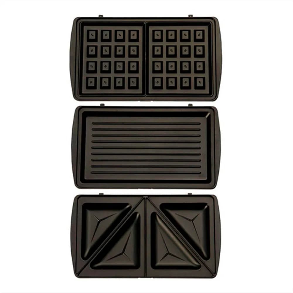 Sandwichera Doble Grill Wafflera 3 En 1 Punktal 800 W — miniatura 3