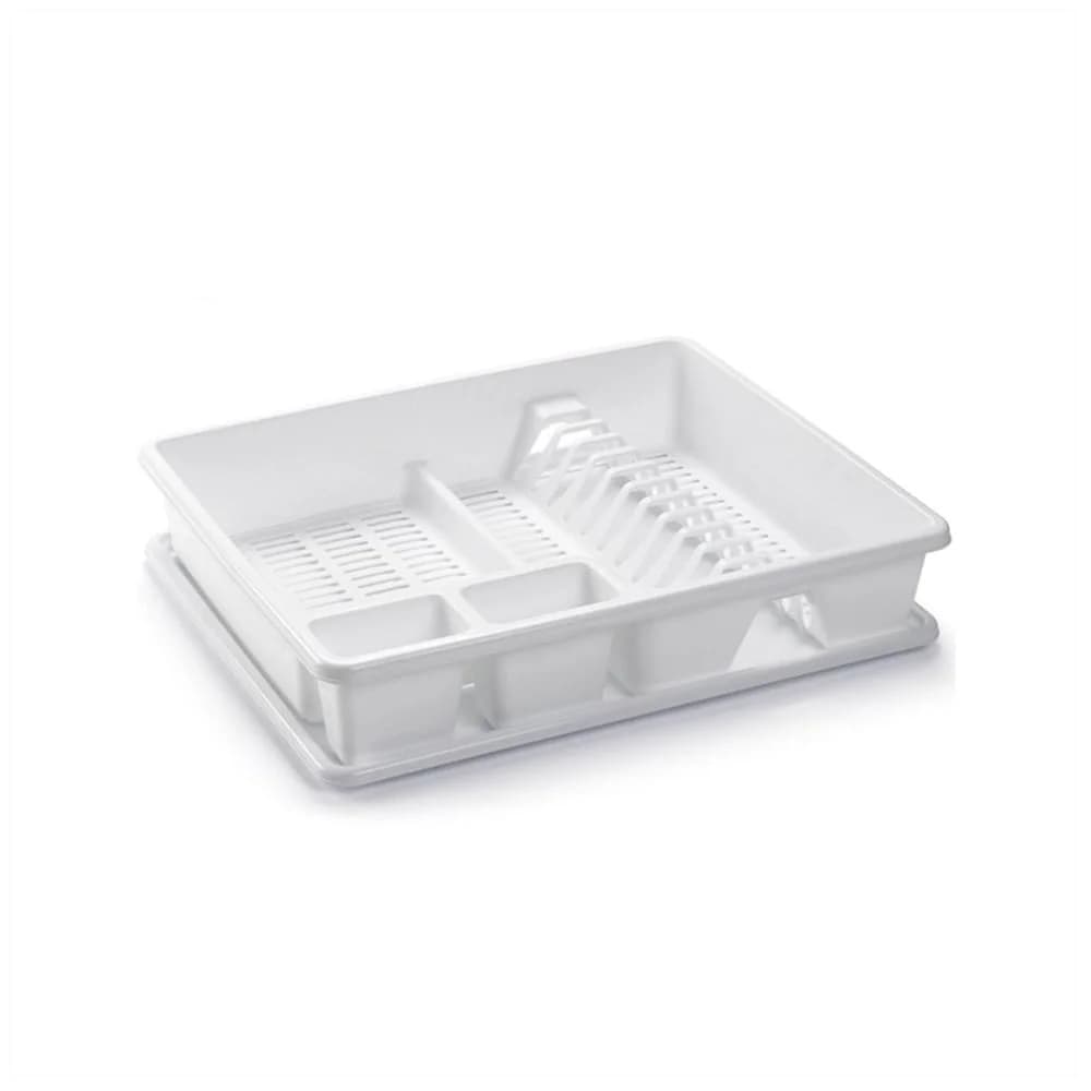 Escurridor De Vajilla Platos Vasos Con Bandeja Plastico — imagen 1 de 2