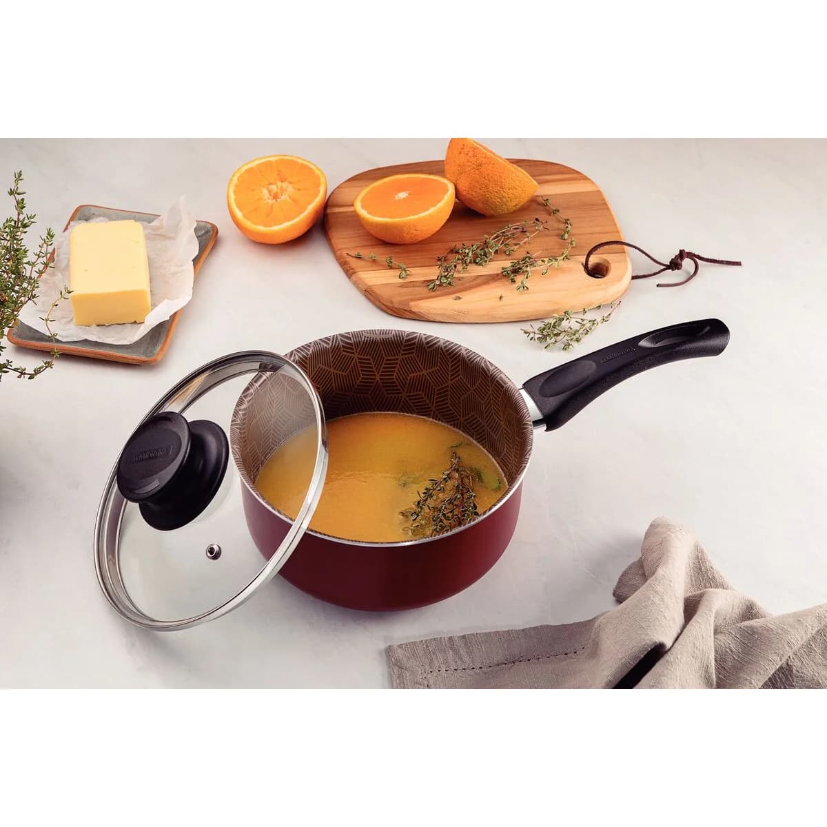 Olla Tramontina Teflon 16 Cm 1.5 Litros Antiadherente Paris — miniatura 6