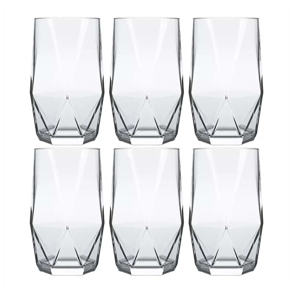 Vaso De Vidrio Refresco 360 Ml Topazio X 6 Unid. — imagen 1 de 1
