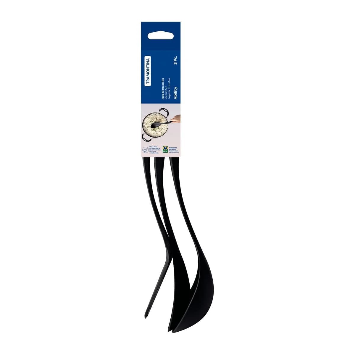 Juego De Menage Utensilios Tramontina 3 Piezas Ability — miniatura 2