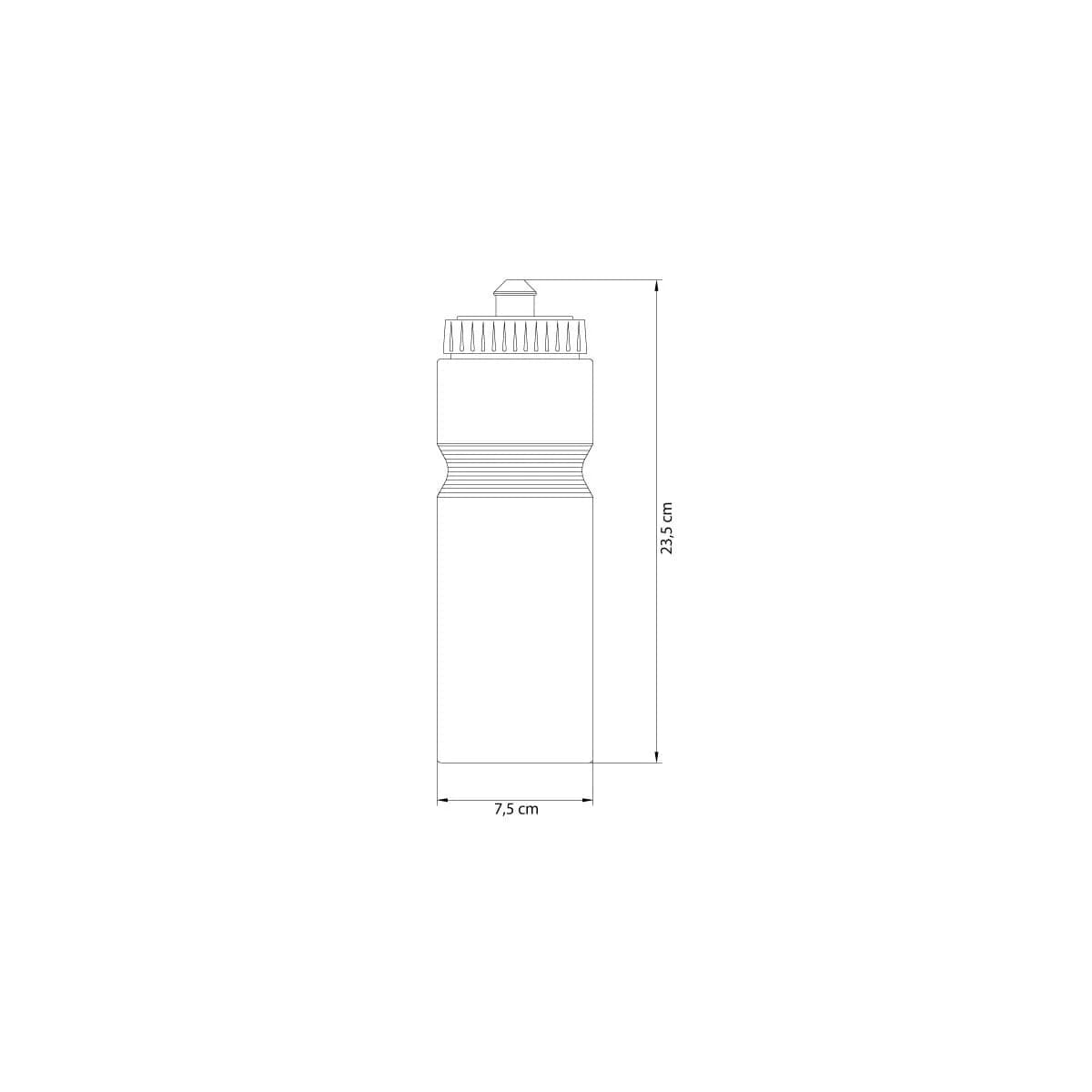 Botella De Agua Caramañola Tramontina 750 Ml Deportiva — miniatura 2