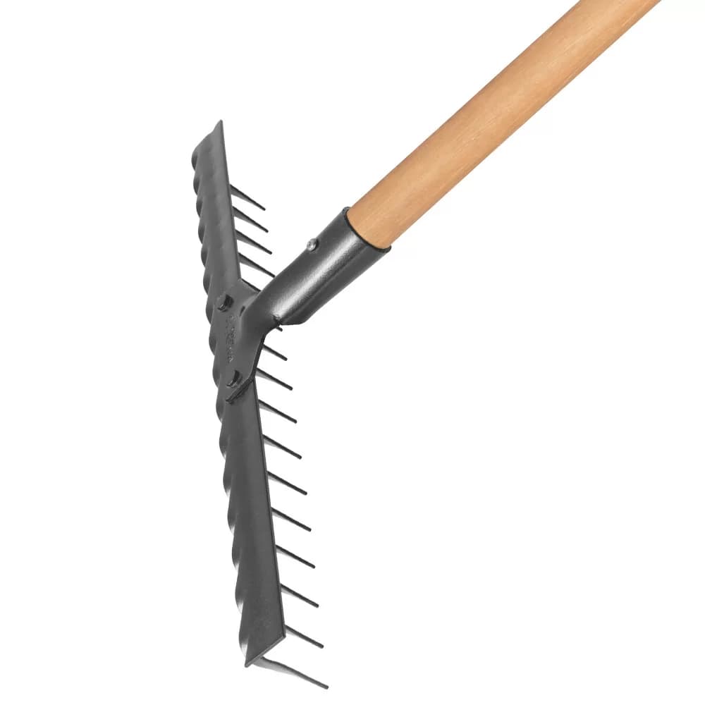 Rastrillo 16 Dientes Mango De Madera 120 Cm Tramontina — miniatura 2