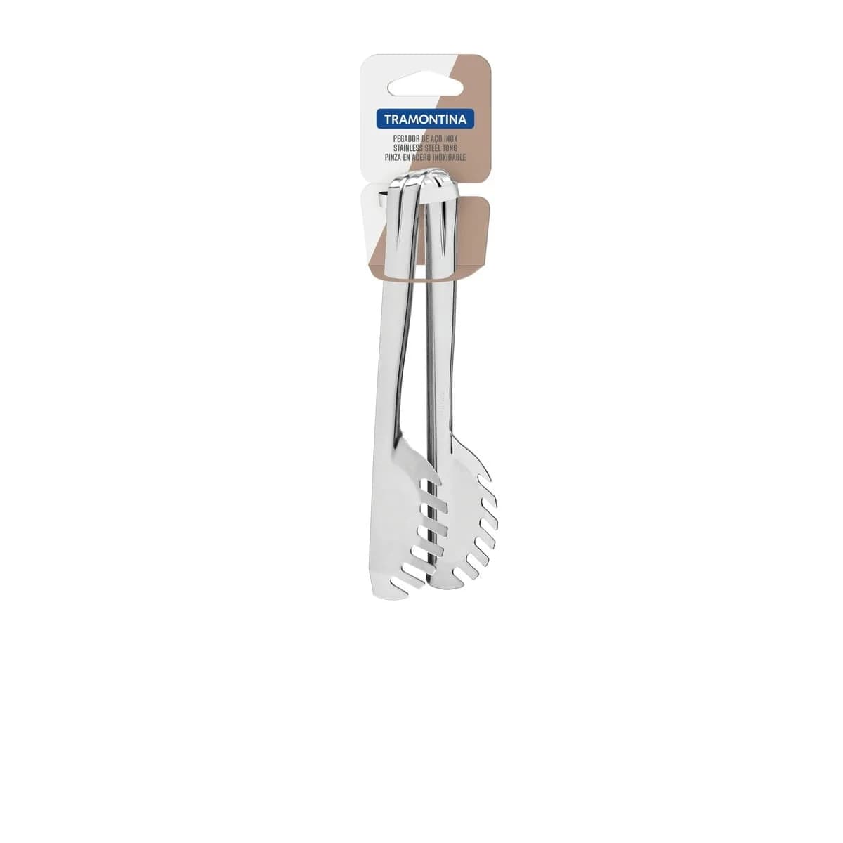 Pinza De Pasta Tramontina Utility Acero Inoxidable 21 Cm — miniatura 2