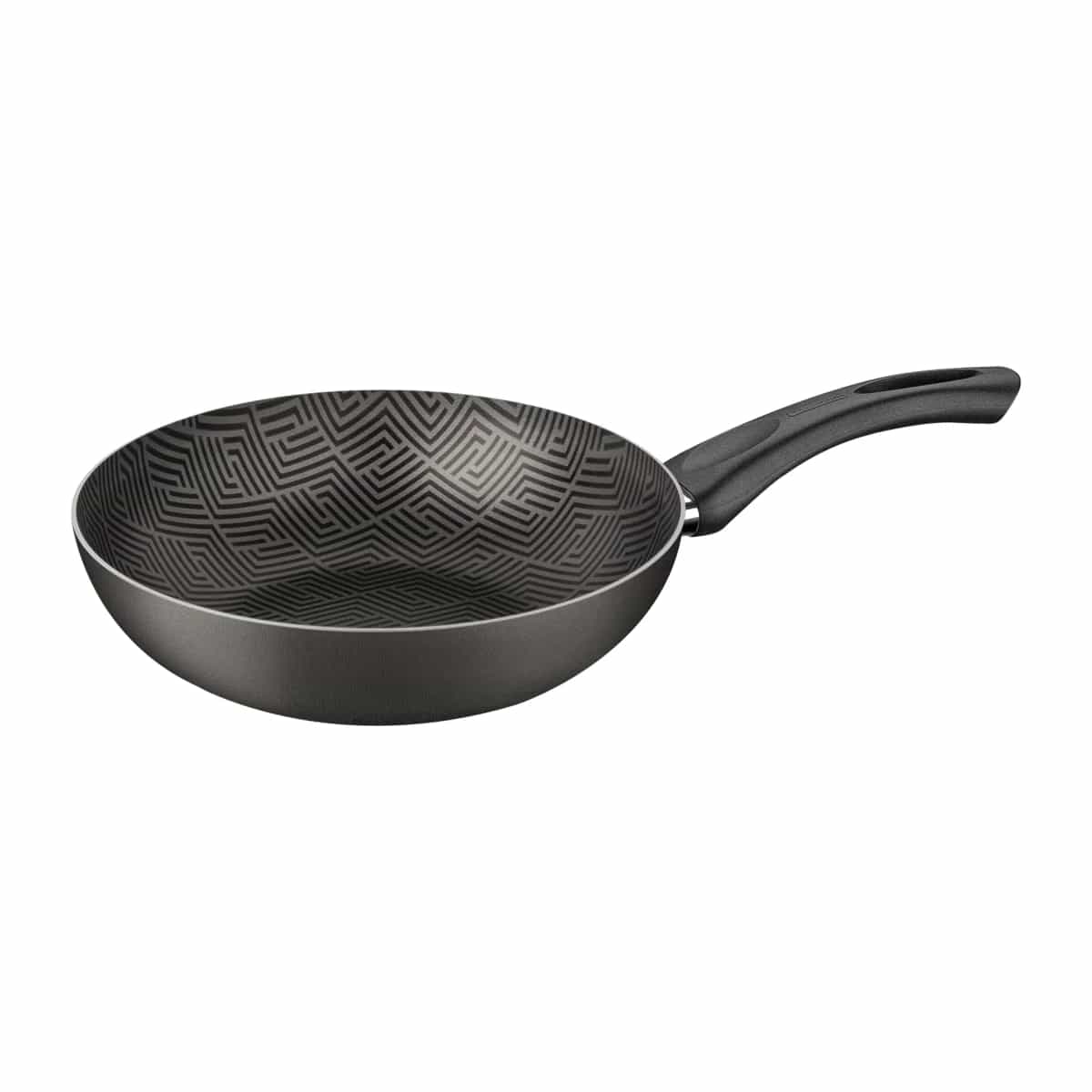 Sartén profunda Tramontina Paris antiadherente 24 cm 2.2 L color gris