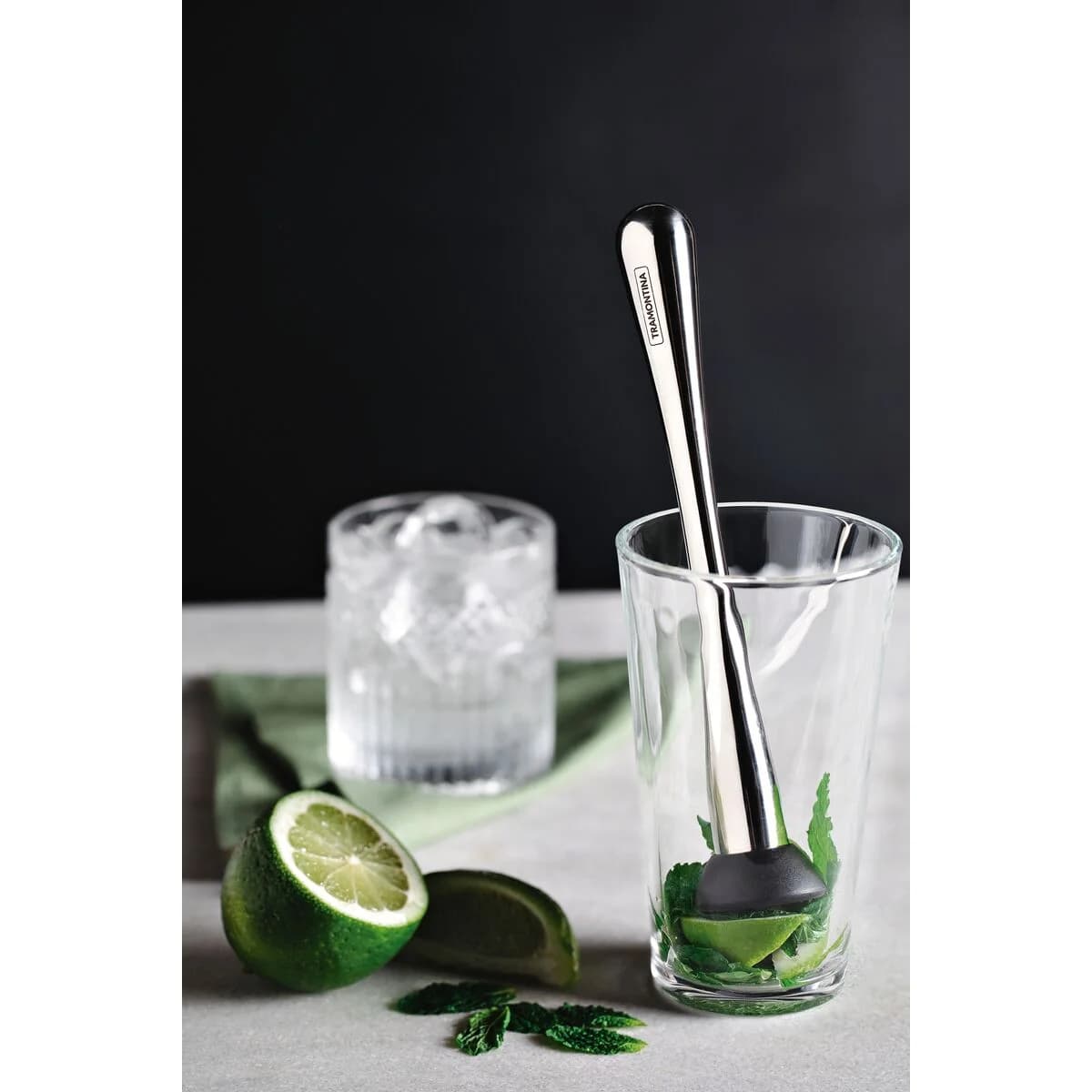 Triturador De Cocteleria Macerador Acero Inoxidable 22,4 Cm — miniatura 4
