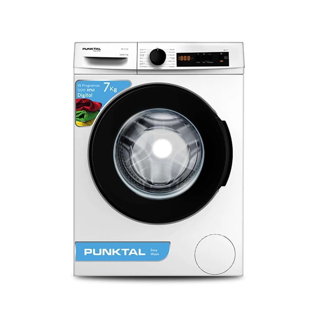Lavarropas Carga Frontal Punktal Pk-17 Lav 7 Kg Digital — imagen 1 de 2