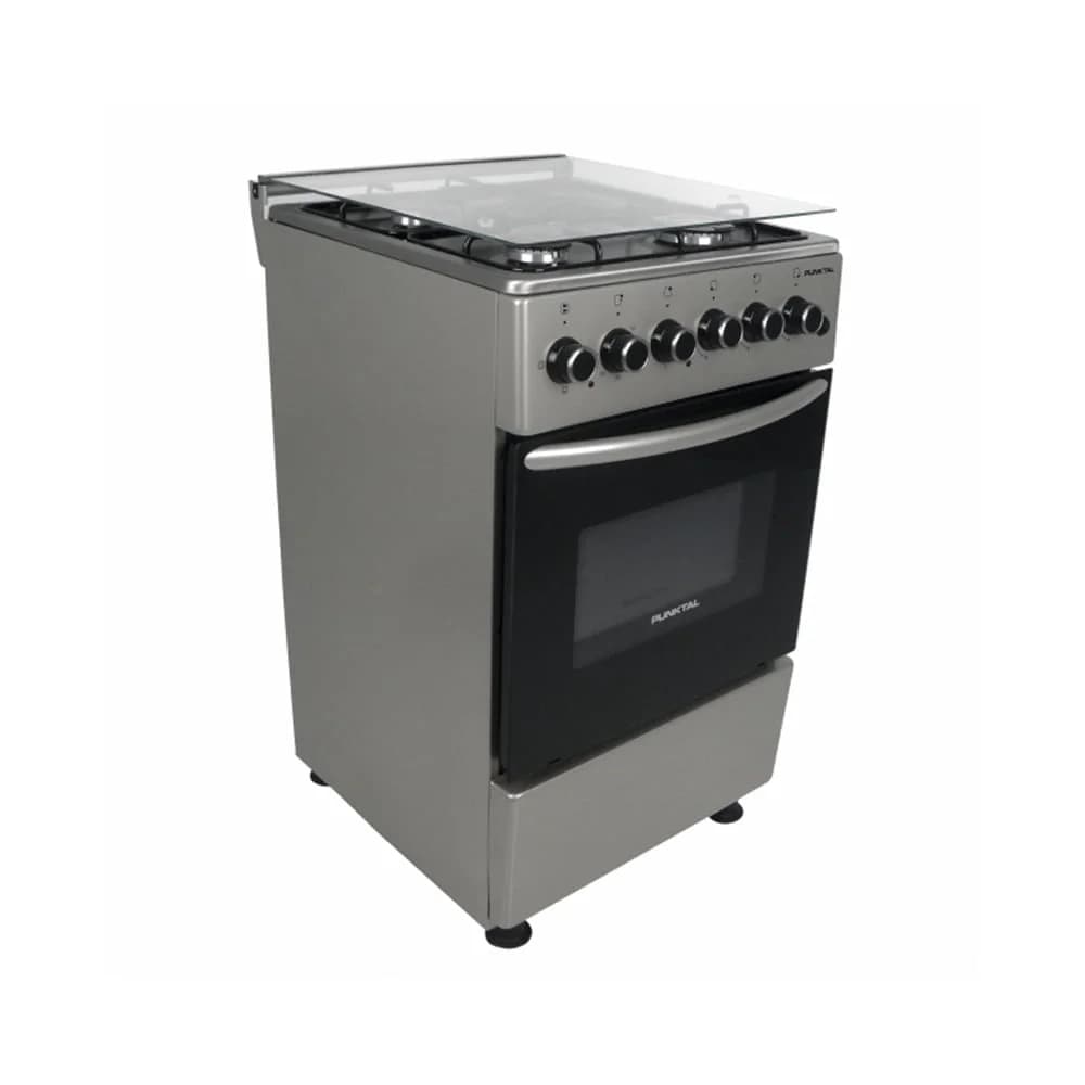 Cocina Punktal Turca Pk-1930tk Gas 4 Hornallas Inox 52l — miniatura 2
