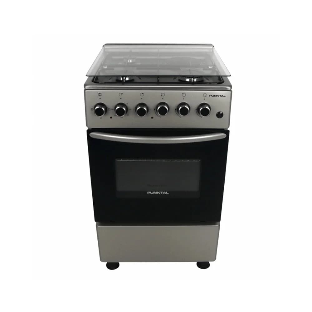 Cocina Punktal Turca Pk-1930tk Gas 4 Hornallas Inox 52l — miniatura 4