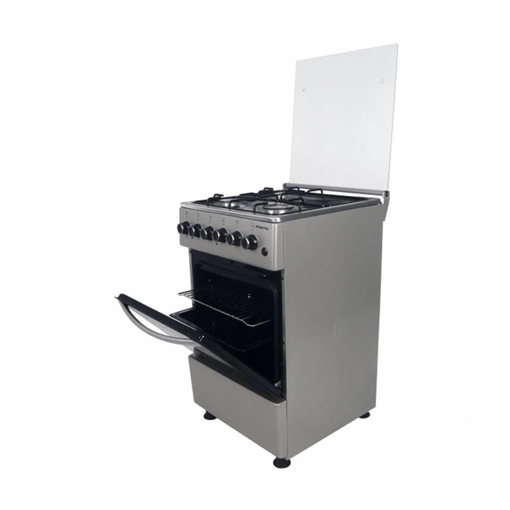 Cocina Punktal Turca Pk-1930tk Gas 4 Hornallas Inox 52l — miniatura 5