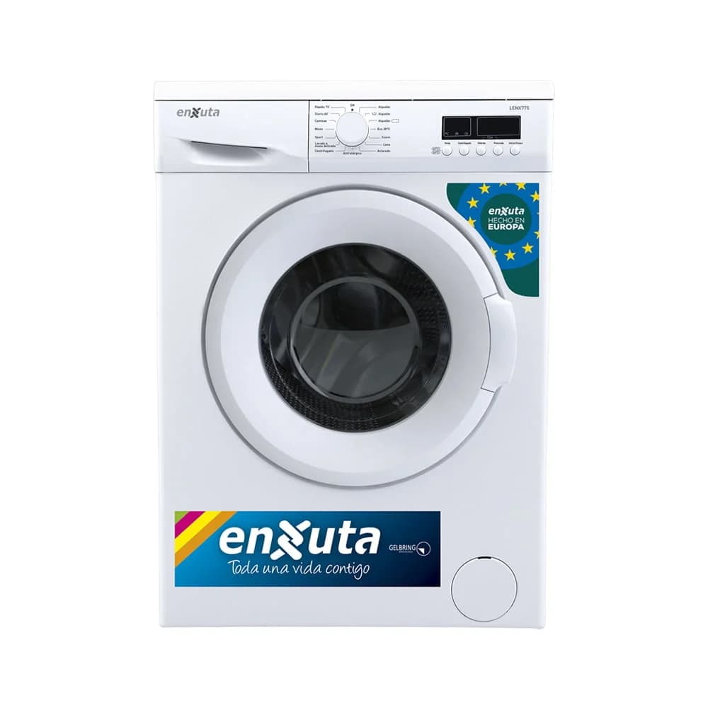 Lavarropa Enxuta Carga Frontal 7 Kg 1200 Rpm Lenx775 — imagen 1 de 1