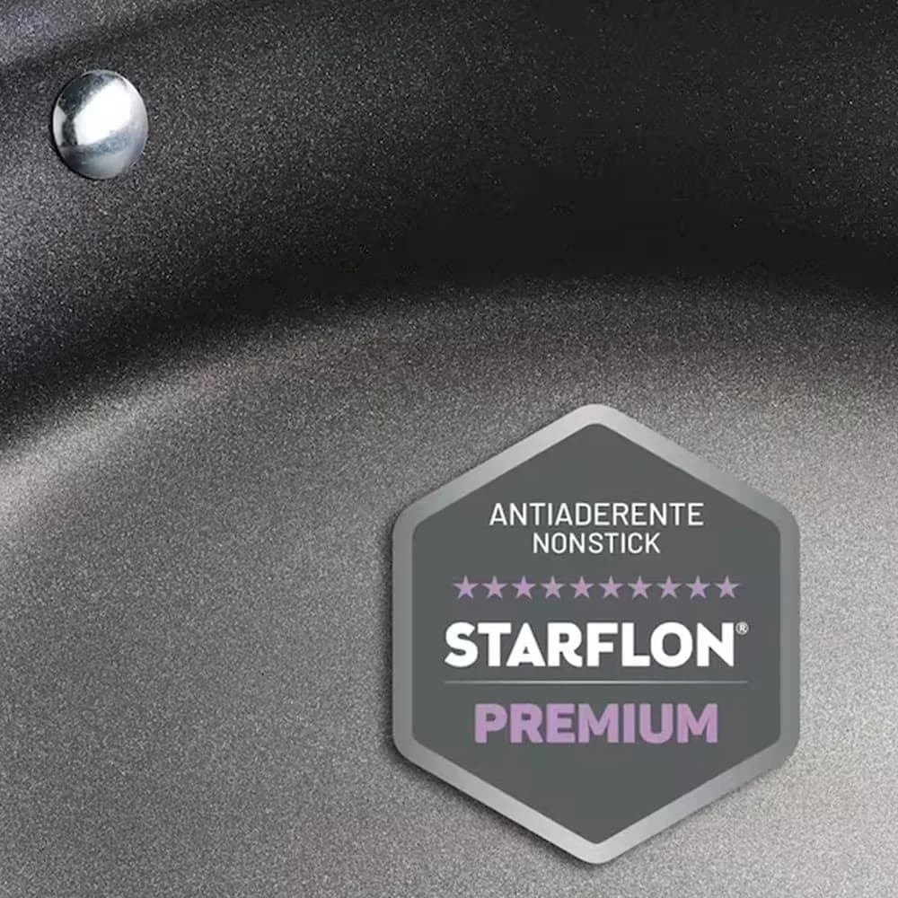 Sarten Tramontina De Aluminio Teflon Antiadherente 30 Cm — miniatura 3