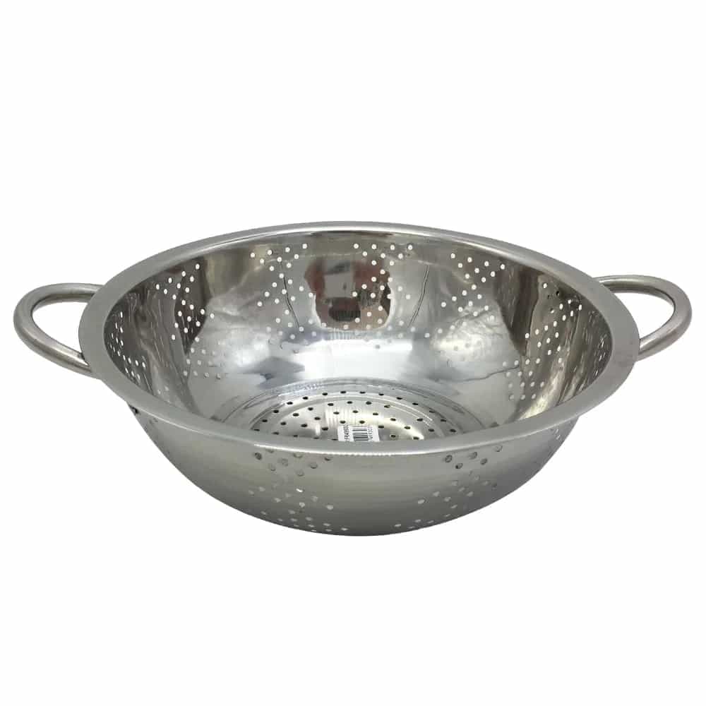 Colador De Pasta Acero Inoxidable 30 Cm Grupo Dos
