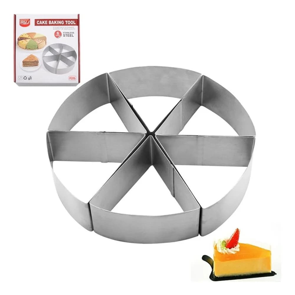 Molde Para Hornear Cortador Separador De Tortas Postres — miniatura 3