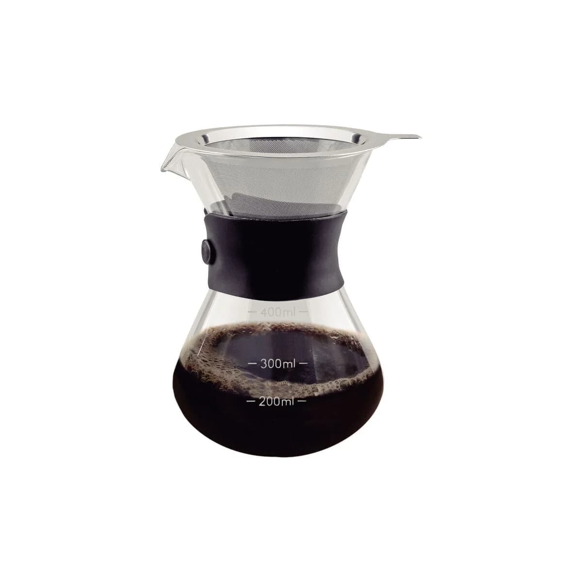 Cafetera Tramontina Con Colador Acero Inoxidable 400 Ml — miniatura 3