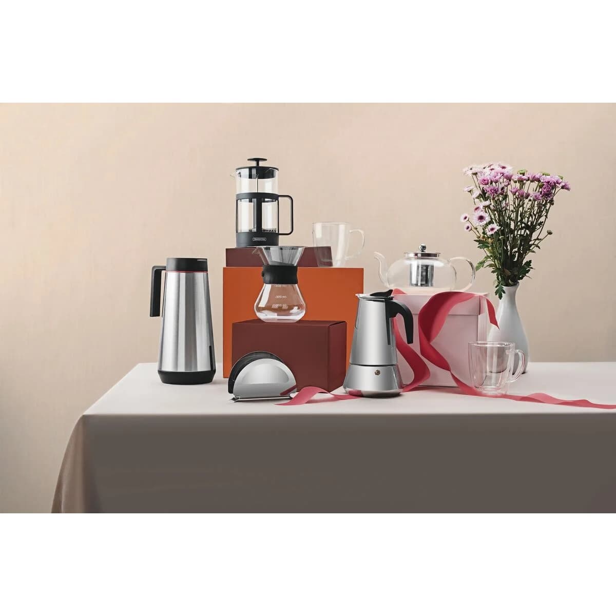 Cafetera Tramontina Con Colador Acero Inoxidable 400 Ml — miniatura 4